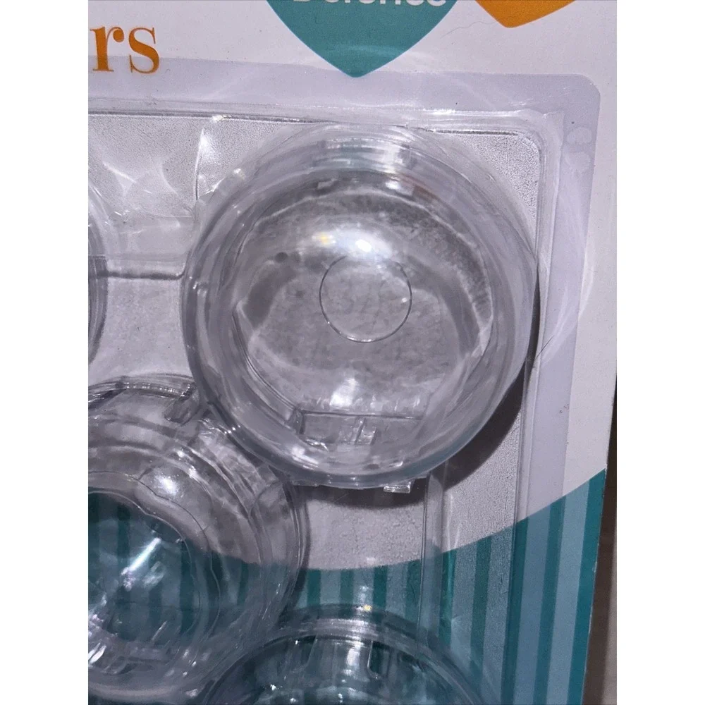 5 Pack Clear Stove Knob Safety Covers - Child Proof Lock for Kids Toddlers Baby
